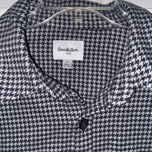 Goodfellow & Co Black and White Houndstooth Jacket - Picture 2 of 10